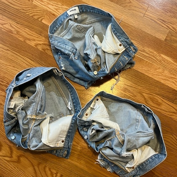 AGolde Parker Vintage Cut Off Short Size 25 NWT - Picture 16 of 16